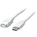 Equip USB 2.0 Verlängerungskabel, doppelt geschirmt, 1,8 m beige