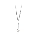 14k Wht Gold S. Sea Cult. Pearl Diamond 3/4ct 11mm Circle