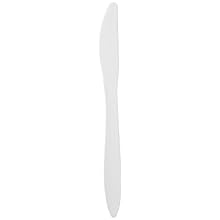 Dart K6BW 6-1/2" Length, White Color, Style Setter Polypropylene Medium Weight Knife (Case of 1,000)