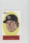 Evan Longoria Tampa Bay (Devil) Rays (Baseball Card) 2012 Topps Heritage Stick-Ons #22