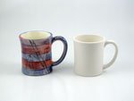 Ceramic bisque unpainted modern mug ck7015 3.5