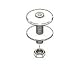 Delta RP24 Handle hub Chrome
