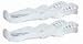 Rollerblade White Midsoles - size 8-8.5
