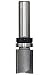 Amana 45470 PLUNGE BIT W/ UPPER BALL BRG.