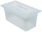 Translucent Food Pan Third Size Cover With Handle