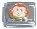 Jewelry : Clearly Charming Monkey Face Animal Italian Charm Bracelet Link