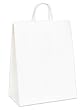 13" x 7" x 17" White Shopping Bag&yuml; (BGS106W) Category: Paper Shopping Bags