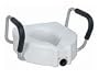 Universal Raised Toilet Seat, Fits Securely Over Any Toilet Bowl and Won't Scratch or Chip Porcelain