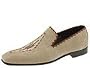 Donald J Pliner Mario | Men's Slip-on Dress Shoes Sand-Tan Linen Distressed