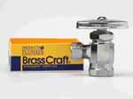 BRASSCRAFT G2R17C1 Angle Valve, Chrome 1/2" x 3/8"
