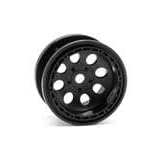 3212 Rock 8 Beadlock Wheel Black 55x36mm (2) by Hpi Racing