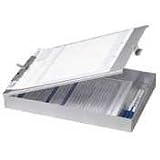OIC83200 - Aluminum Form Holder With 1 Deep Storage, 8-1/2x12