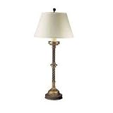 VC-CHA8450WI-L Chart House WINDSOR IRON TWIST LAMP by Visual Comfort VCCHA8450WIL