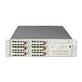SUPERMICRO SC823S-R500RC e.ATX 2U RM Chassis 500W(1+1 250W) EPS12V 6 SCA System Cabinet - Black