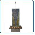 Review Alpine  / Alpine SUN100 Natural Slate Stone Fountain with Light - 
