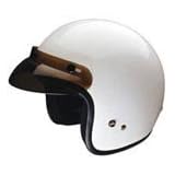 Open Face Motorcycle Helmets Scooter Helmet 10White