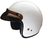 Open Face Motorcycle Helmets Scooter Helmet 10White