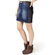 Limited Collection Cotton Rich Studded Denim Mini Skirt