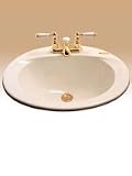 TOTO 20X17 Supreme Self-Rimming Lavatory BONE