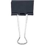 Large Binder Clip, 2 Wide,1 Capacity,12/BX,Black, Sold as 1 box