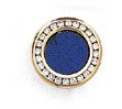 14K Gold, Lapis and Diamond Tie Tack