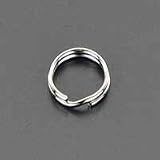 ２．０ｘ１２．７ｍｍ　［ステンレス製］二重リング（１０個入）　　　Ｅａ６３８ｄｎ－９１