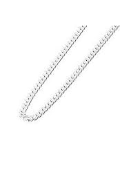 18" Long Silver Curb Chain Approx 1.5mm Thick