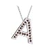 Initial Pendant - 0.27 Ct Red Diamond \'A\' Initial Pendant