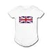 GREAT BRITAIN / UNITED KINGDOM FLAG - Flag Series - White, Blue or Pink Onesie / Baby T-shirt
