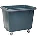 R&b Wire 4618g/ptb 18 Bushel Poly Truck W/Non-marking Air Cushion Bumper Gray