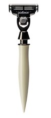 eShave Luxury 3 Blade White Handle