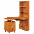 Global Furniture USA Emily Kids Wood Desk in Cherry