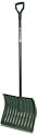 Ames True Temper 1574600 18-Inch Poly Snow Shovel/Pusher With Steel Handle