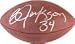 Bo Jackson Hand Signed Autographed Oakland Raiders Full Size Official Wilson Duke NFL Football w/ Photo of Signing