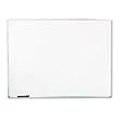 White Melamine Dry Erase Boards with Aluminum Frame, 48 x 36 (UNV43624) Category: Presentation Boards