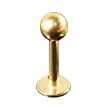 Gold Plated Labret (Ball) Sold as a Pair