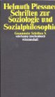 Schriften zur Soziologie und Sozialphilosophie
