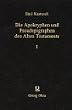 Die Apokryphen und Pseudepigraphen des Alten Testaments, 2 Bde.