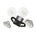 Escort Windshield Suction Cup Mount for Radar and Laser Detectors (Bracket & 4 Suctio...