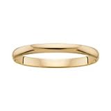 2mm Wedding Band in 10K Yellow Gold