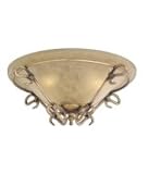 IMAGE OF Wrought Iron Iberian Bronze Ceiling Fan Light Kit Monte Carlo MC16IB