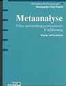 Metaanalyse: Eine anwendungsorientierte Einf&uuml;hrung