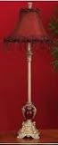 Wine Buffet Table Lamp 30 Ht W Shade