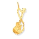14k Electric Guitar Charm