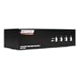 StarTech.com 4 Port DVI VGA Dual Monitor KVM Switch USB with Audio & USB 2.0 Hub (SV431DDUSB)