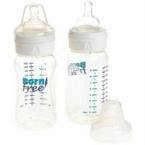 Born Free Twin Pack Wide Neck Bottles, 9-Ounce