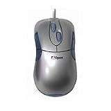 Aopen O 35G - Optical - Silver - PS/2, USB - 5 Button(s) - Wired