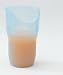 [Item]: Ergonomic Nosey Cup [Additional Info]: . This ergonomic version of the 8-oz. Nosey Cup provides a steadier grip with its contoured shape and slightly textured surface. A special cut-out for the nose area allows users to drink easily without tipp