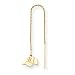 14K Boston Red Sox Baseball Cap Threader Earrings