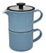 FORLIFE Caf� Style Coffee for One,14 oz.- Blue